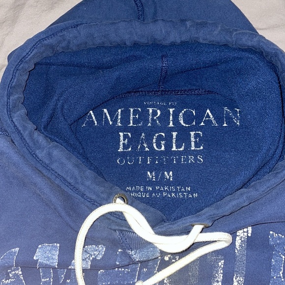 Distressed American Eagle Hoodie - Picture 2 of 2